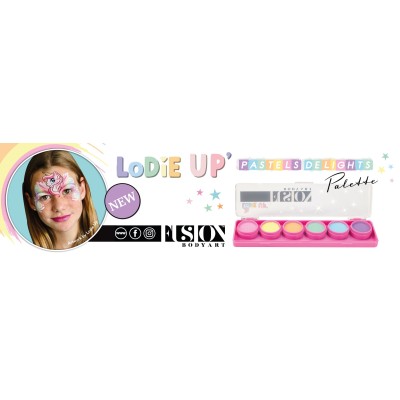 Fusion Body Art Lodie Up Pastels Delight Palette Fusion Body Art Lodie Up Pastels Delight Palette